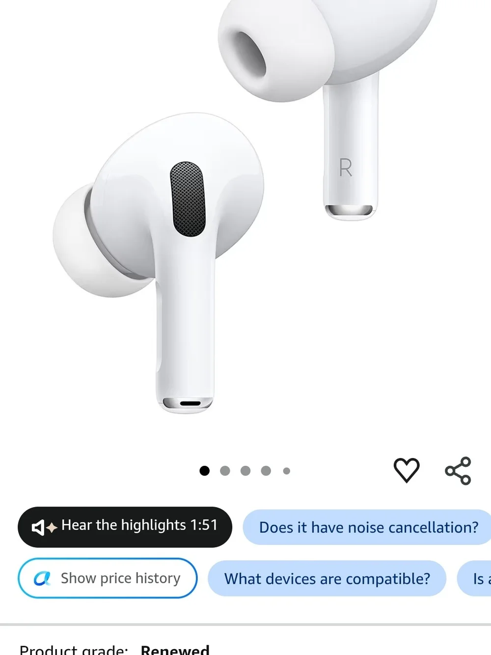 Apple AirPods Pro (2nd generation) White